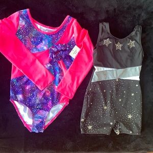 Gymnastics leotards.